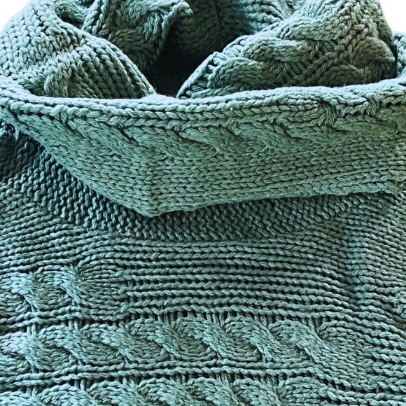 Banana Republic Cowl Neck Cable Knit Sweater SZ Small - Picture 3 of 5